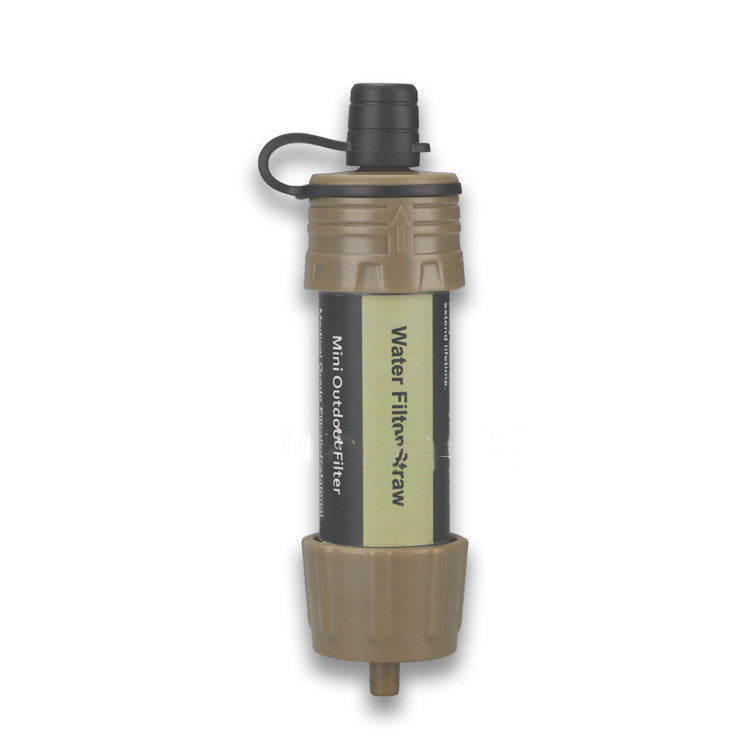 Mini-Tragbarer Filter mit Wasserfilter-Strohhalm