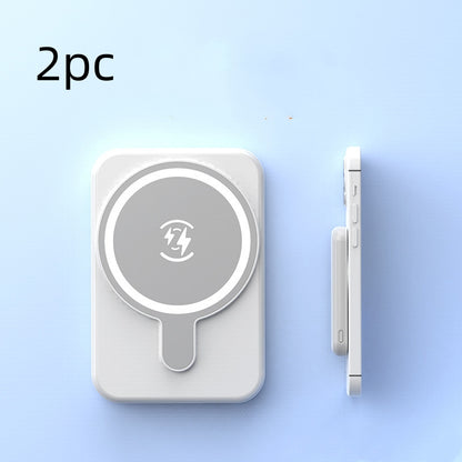 Mini-Magnetische kabellose Powerbank, 5000 mAh, Schnellladefunktion, tragbar
